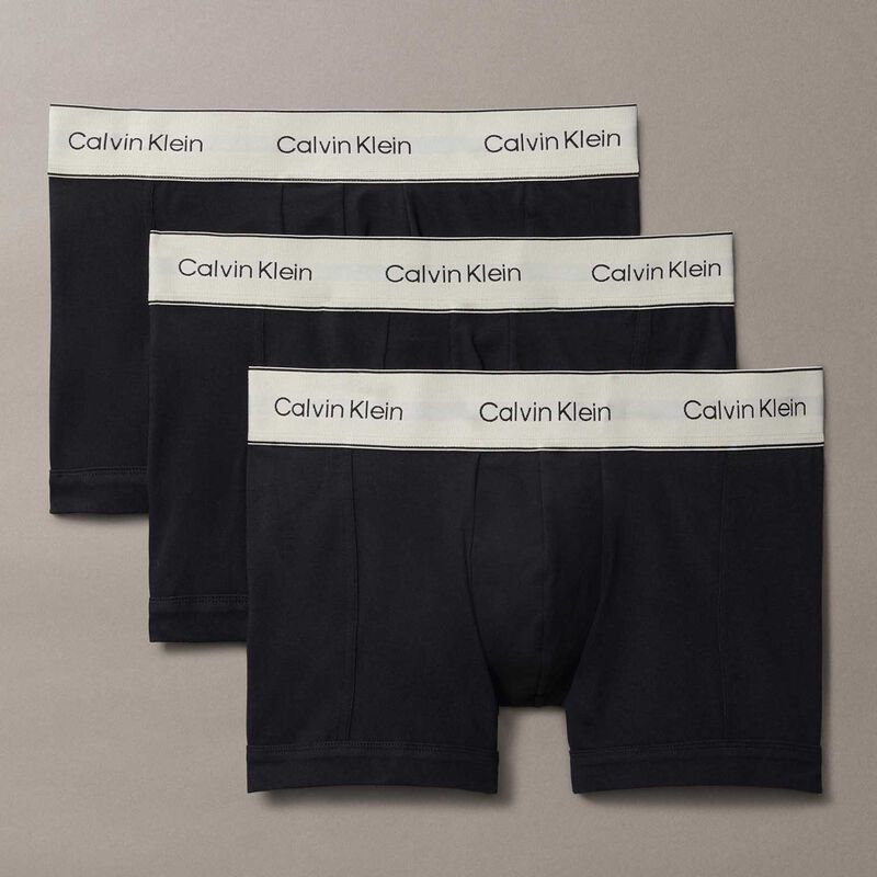 Calvin Klein Pima Cotton Trunks - 3 Pack image number 1